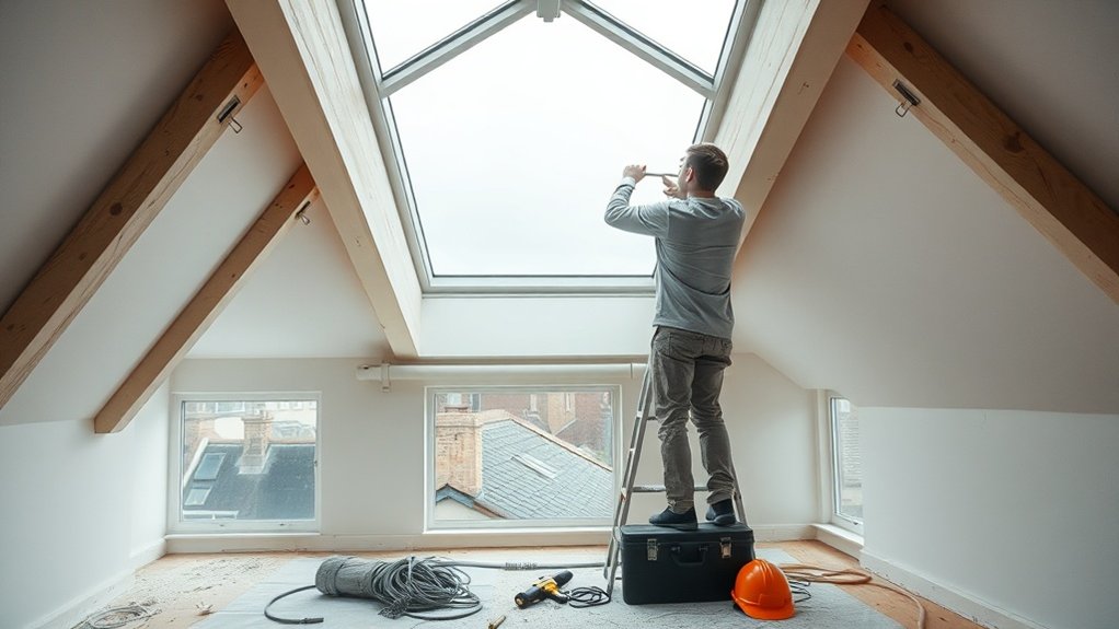 Electric Skylight Installation East Dulwich