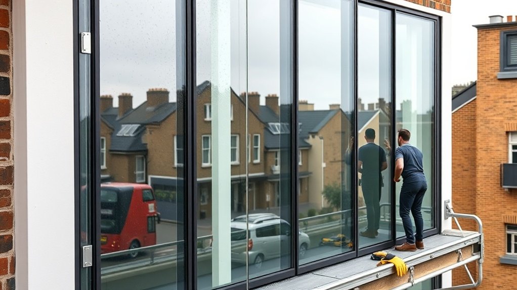 Polycarbonate to Glass Conversion East Dulwich