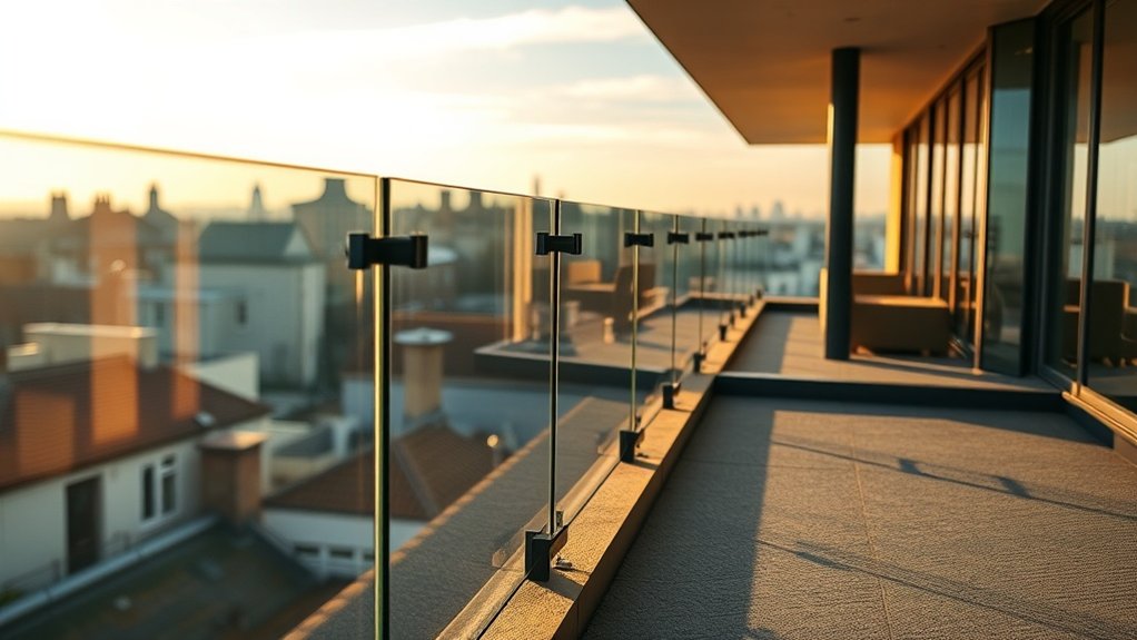 Terrace Glass Balustrades East Dulwich